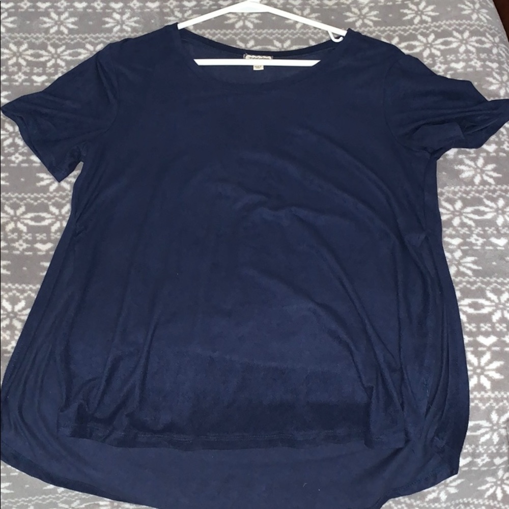 Suede shirt